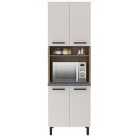 Paneleiro 4 Portas Itatiaia New Jazz para 1 Forno PAN-70 - Freijo/Off White