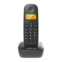 Telefone Intelbras sem Fio com Identificador TS2510 4122510 - Preto
