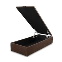 Base Box Baú Solteiro Gold 0,88 X 1,88 cm Js  - Marrom