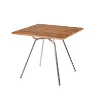 Mesa 4 Lugares Carraro 1557 Pés em Aço  - Native