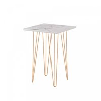 Mesa Lateral Lider Design Quad 600 BF F 30294 080 Caemmun - Carrara