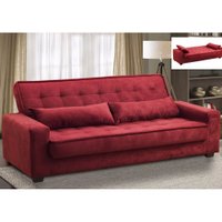Sofá Cama 3 Lugares Montana Speciale JS  - Pena Vinho
