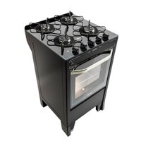Fogão a Gás de Piso 4 Bocas Braslar Horus Top Control10010072 - Preto