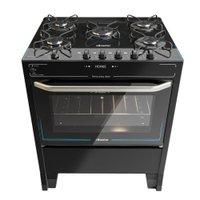Fogão a Gás de Piso 5 Bocas Braslar Horus Top Control10020053 - Preto