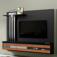 Home Suspenso Barcelona Mobler 2001107.703 - Preto Fosco com Nature