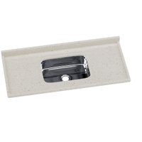 Pia de Cozinha Roralit Granitado com Cuba em Inox 120 cm 562208 Travertino - Travertino