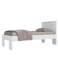 Cama de Solteiro Flex New Emilia 144.861440.4 - Branco/Rosa/Azul/Lilas