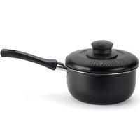 Mini Espagueteira Com Tampa Perfurada 900ml Panela De Macarrão Em Multiflon 54234 Chumbo