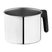 Caneca 1L Pequena Fervedor Leiteira com Alça Baquelite Zanella 1185513 Inox