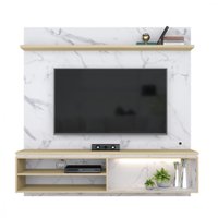 Home Colibri Suspenso Guarujá Para TV até 60 Polegadas - Calacatta/Tauari