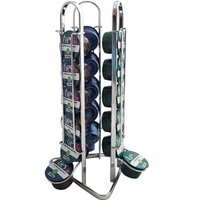 Suporte Porta Cápsulas 3 Corações Para 18 Cápsulas 5441 Cromado