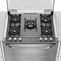 Fogão de Embutir Electrolux 5 Bocas Mesa de Vidro 76EXV - Inox