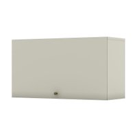 Armário Aéreo Henn 1 Porta Basculante 80 cm Essência C552 - Areia