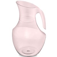 Jarra De Plástico Lisa Com Alça 2,1L Jarro Valsa UZ UZ667ROS Rose Translúcido