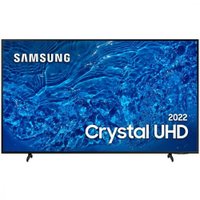 Smart TV Samsung 75 Polegadas Ultra HD 4k Crystal UN75BU8000GXZD - Preto