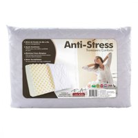 Travesseiro F.A. Maringá Anti-Stress Massageador - Branco