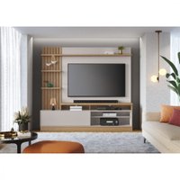 Estante Home Theater Colibri Maceió C/ 1 Porta - Freijo/Off White