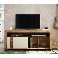 Rack Joy Caemmun para TV até 60 Polegadas - Buriti com Off White