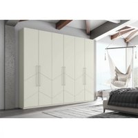 Guarda-Roupa / Roupeiro Henn Denver D281 6 Portas 4 Gavetas - Areia
