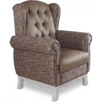 Poltrona Canaã Realeza 90180 - Italy Marrom