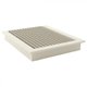 Cama Flutuante Dalla Costa Casal Em Madeira - Off White
