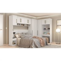 Guarda-Roupa / Roupeiro Demóbile Modulado Modena Casal 77017/03 - Branco
