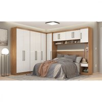 Guarda-Roupa / Roupeiro Demóbile Modena Casal 77010/03 - Amendola/Branco