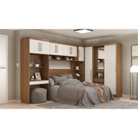 Guarda-Roupa / Roupeiro Demóbile Modulado Modena Casal 77019/03 - Amendola/Branco