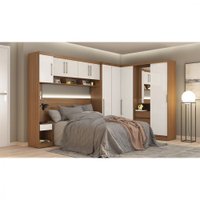 Guarda-Roupa / Roupeiro Demóbile Modena Modulado Casal 77018/03 - Amendola/Branco