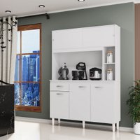 Kit Cozinha Poquema Duda 5 Portas 120 - Branco