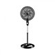 Ventilador Mondial Coluna VTX-40C-8P 40  cm - Preto com Prata