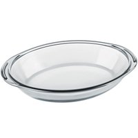 Assadeira Travessa Oval Forma de Vidro 1,6l Sempre Nadir Figueiredo 7891155025337 Transparente