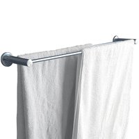 Suporte Toalheiro Banho 60cm Duplo Porta Toalha Barra T02B60 Cromado