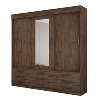 Guarda Roupa 3 Portas Olinda com Espelho Valverde