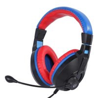 Fone ELG Headset Gamer Flakes Power Renegade P3 - Preto/Vermelho/Azul