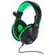 Fone ELG Headset Gamer Exodus P2/P3 Multi plataforma - Preto com Verde