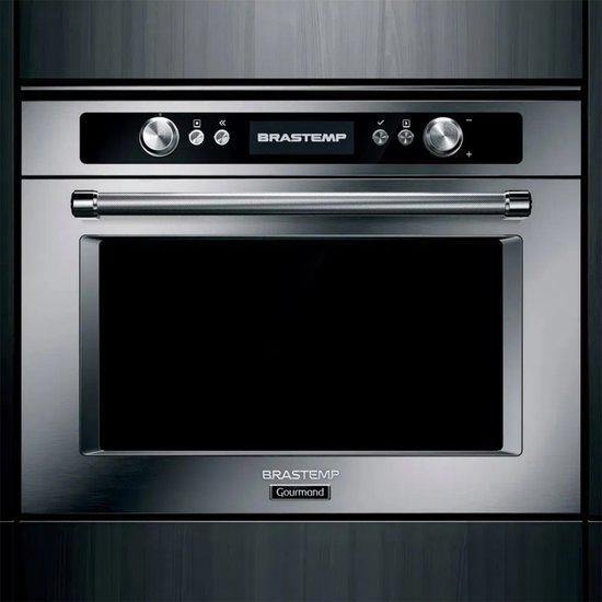 Forno Eletrico Brastemp 34 Litros de Embutir - Inox