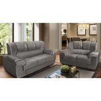 Conjunto Estofado Fluence 2 e 3 LugaresParaná - Cinza