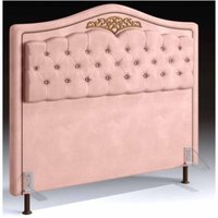 Cabeceira Js Belize 160  cm Queen 1700 - Rose
