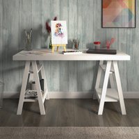 Escrivaninha Artany Art II Tampo 50 MM - Branco