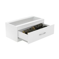 Caixa para Lenha Embutida Completa CL N2  - Branco