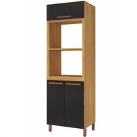 Paneleiro Indekes Monza Duplo Com 3 Portas 6172-29-1444 - Freijo/Chumbo