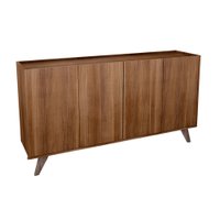 Balcão Multiuso Aparador Buffet Monterrey 80x148,5x36cm Estilare - Madeirado