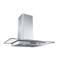 Coifa de Parede 70 cm Vidro Reto Duto Slim Inox Nardelli - Inox