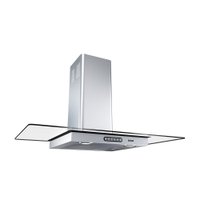 Coifa de Parede 90cm Vidro Reto Duto Slim Inox Nardelli - Inox