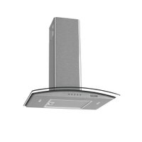 Coifa de Parede Clean Nardelli Vidro Curvo 60 cm 140W  - Kromanox