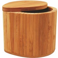 Suporte Porta Sal Saleiro Bambu 400g Cozinha Comida Cozinha 8108010077