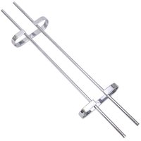 Suporte Para Taças 40cm Cromado decoração Adega Bar Vinho Cromado
