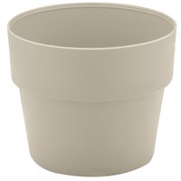Vaso Para Plantas Pequenas Vaso De Flores Sala 14,5x12cm VC200MBGF Bege