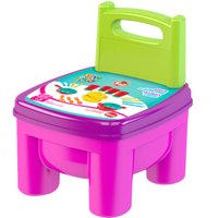 Brinkadeira Cozinha Cadeira Infantil Com Brinquedo Educativo MK201 Colorido